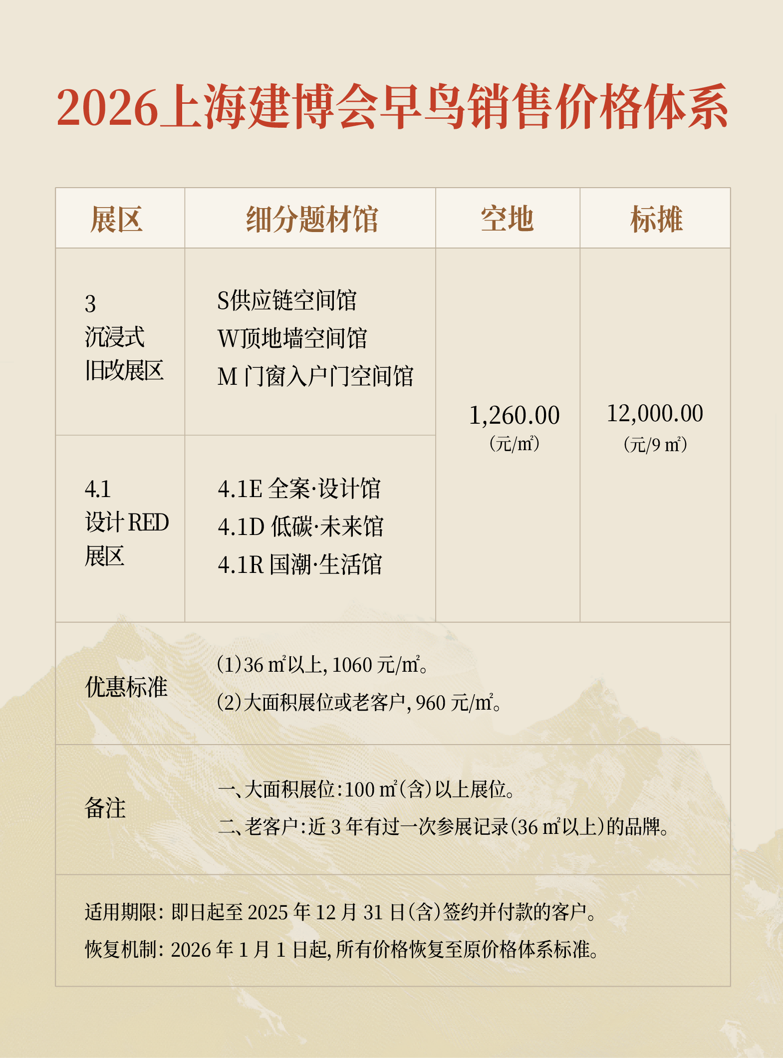 报名《2026上海建博会虹桥设计周》主办方优惠报价