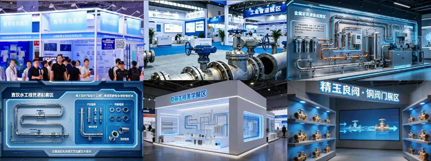 2026上海管道系统展丨十大核心展区及80场高峰论坛精彩剧透